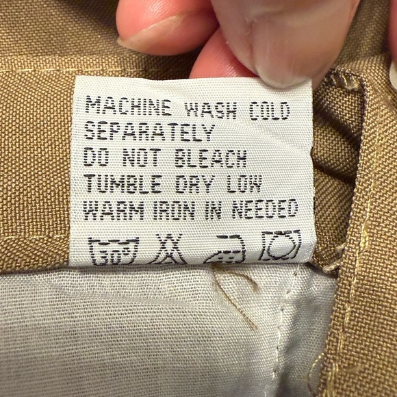 Men’s True Rock tan cargo shorts NWOT front & back pockets Size 32 - Picture 7 of 7